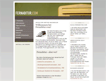 Tablet Screenshot of fernabitur.com